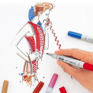 Copic Ciao Set 36 C набор маркеров с кистью в кейсе, вариант C - Copic Ciao Set 36 C набор маркеров с кистью в кейсе, вариант C