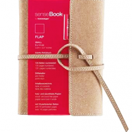 Блокнот SenseBook Flap S с кожаной обложкой клетка А6 80 гм - Блокнот SenseBook Flap S с кожаной обложкой клетка А6 / 80 гм купить в магазине Copic.Club с доставкой